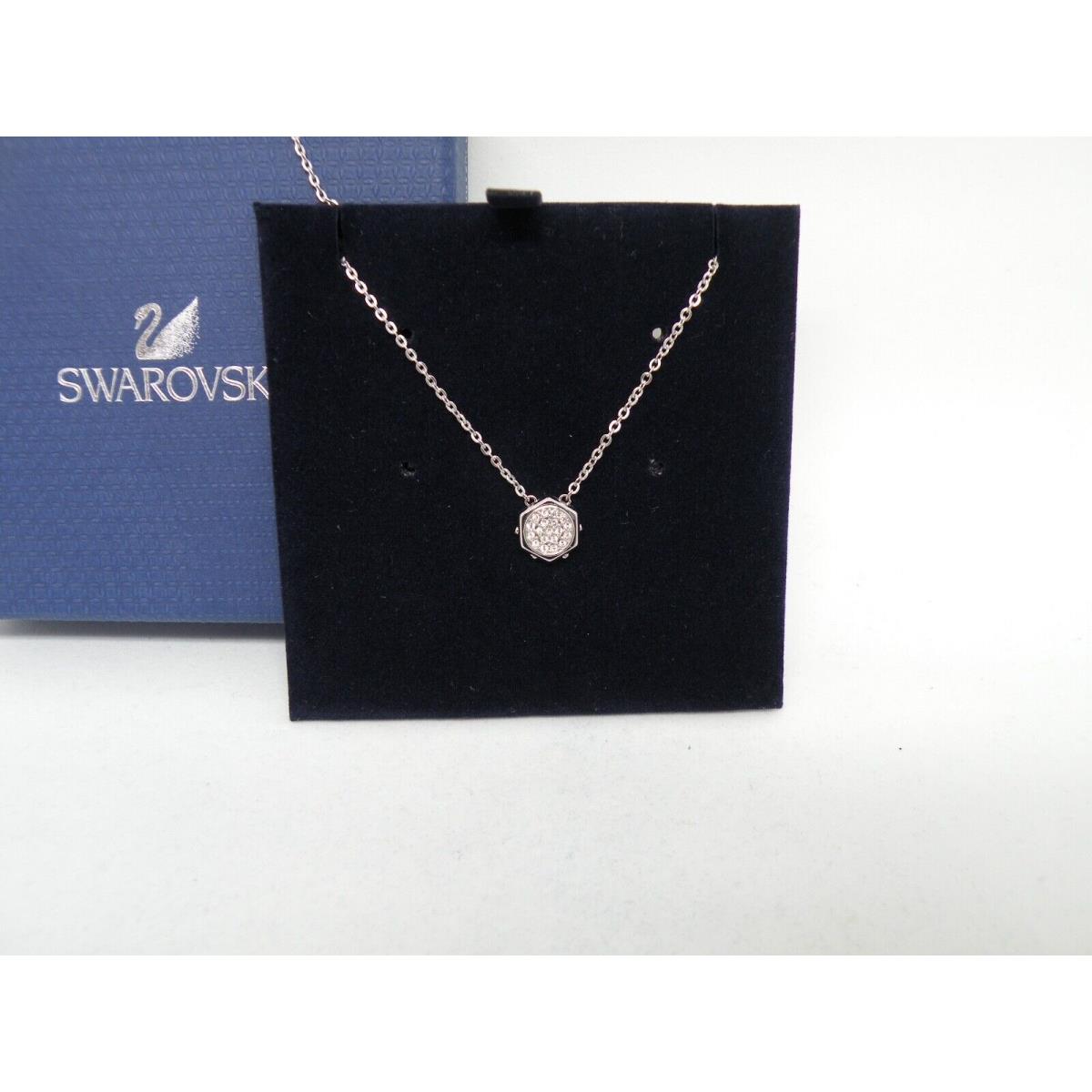 Swarovski Bolt Crystal Micro Pendant Steel Finish