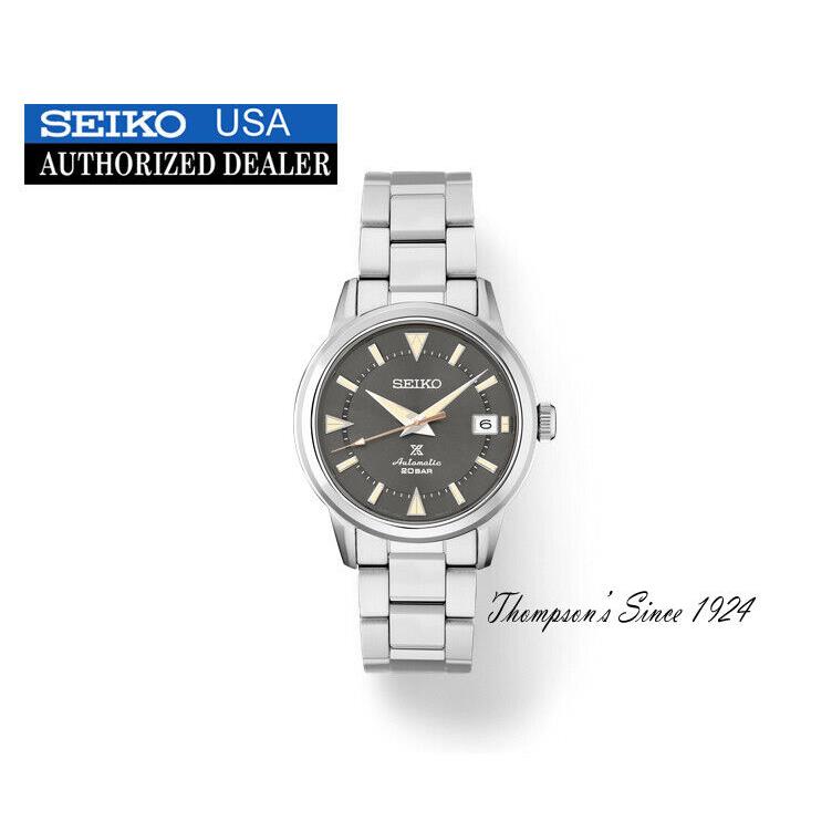 Seiko SPB243 Prospex Alpinist Gray Dial 38 mm Steel Automatic Men`s Watch