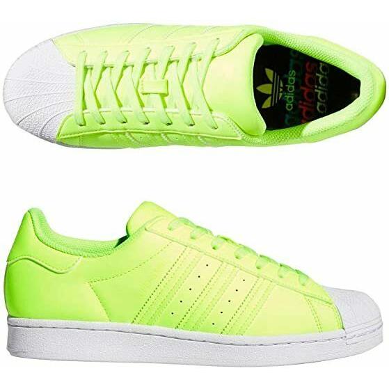 neon shell toe adidas