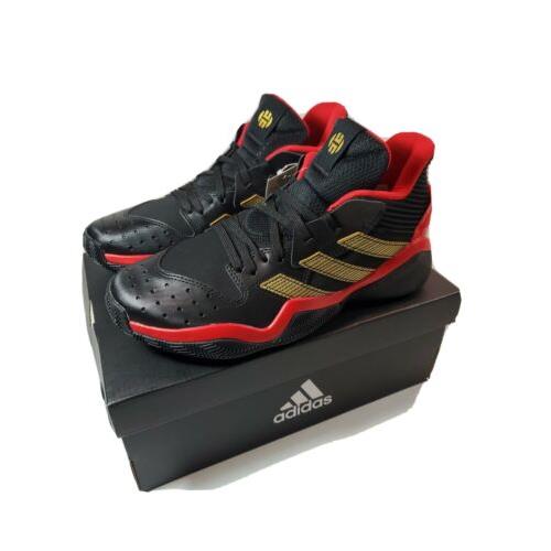 Adidas James Harden Stepback Basketball Shoes Size 7.5 EH1943 Black