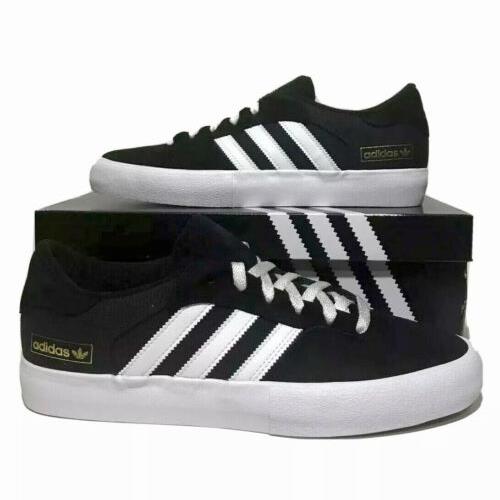 Adidas Matchbreak Super Mens Size 9.5 Black Skateboarding Casual Shoes