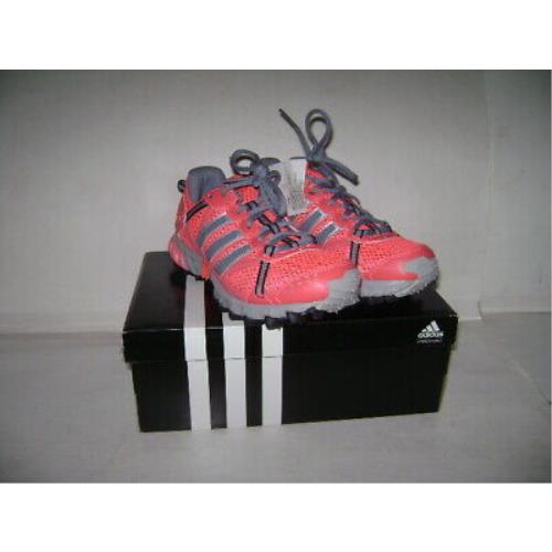 Adidas Thrasher 2 W Girls Running Hiking Sneakers Shoe Sz 5 Pink Gray G66611