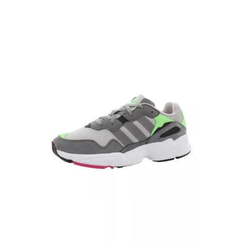 Adidas Yung-96 Men`s Size 10 Shoes Grey Two-grey Three-shock Pink F35020