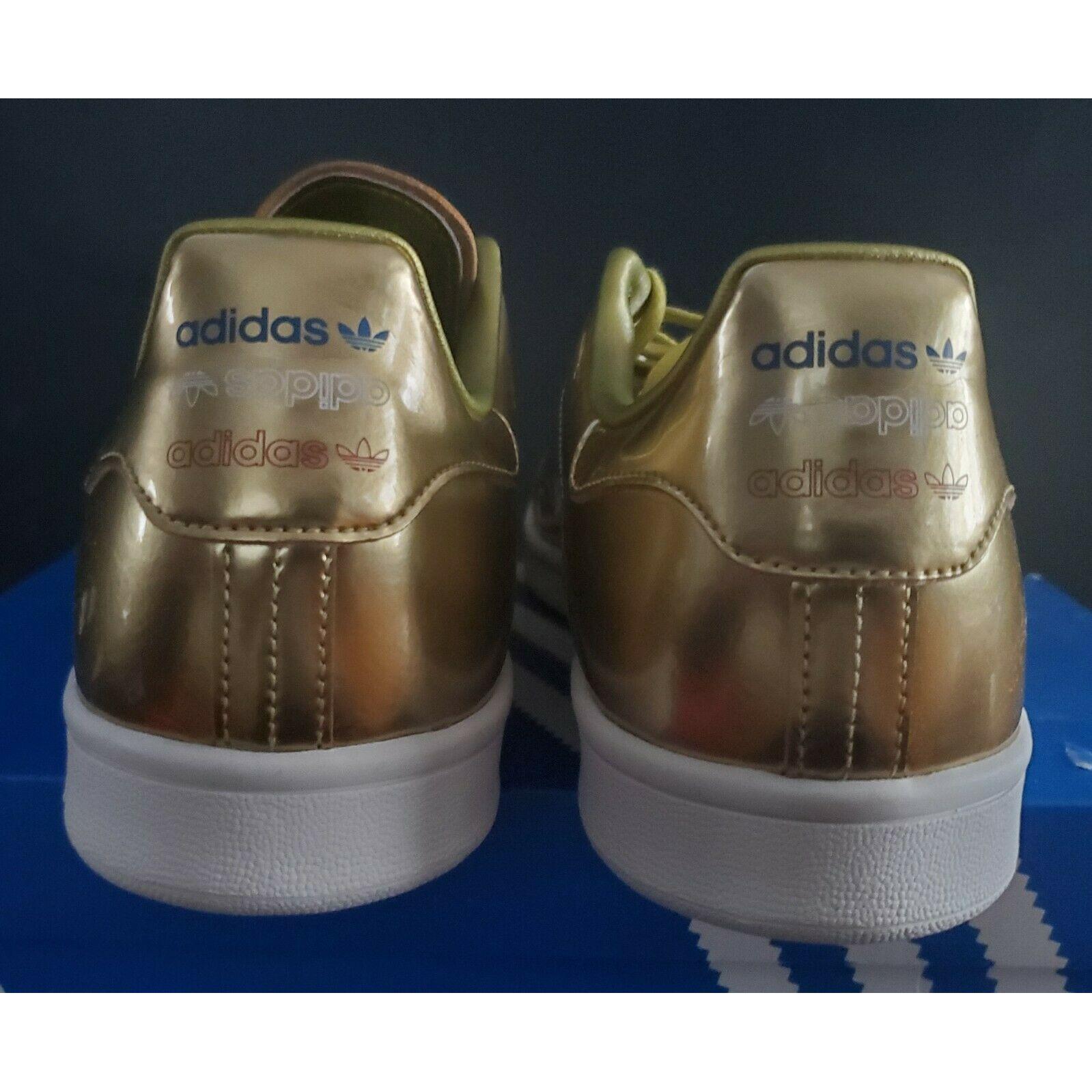 adidas gold metallic shoes