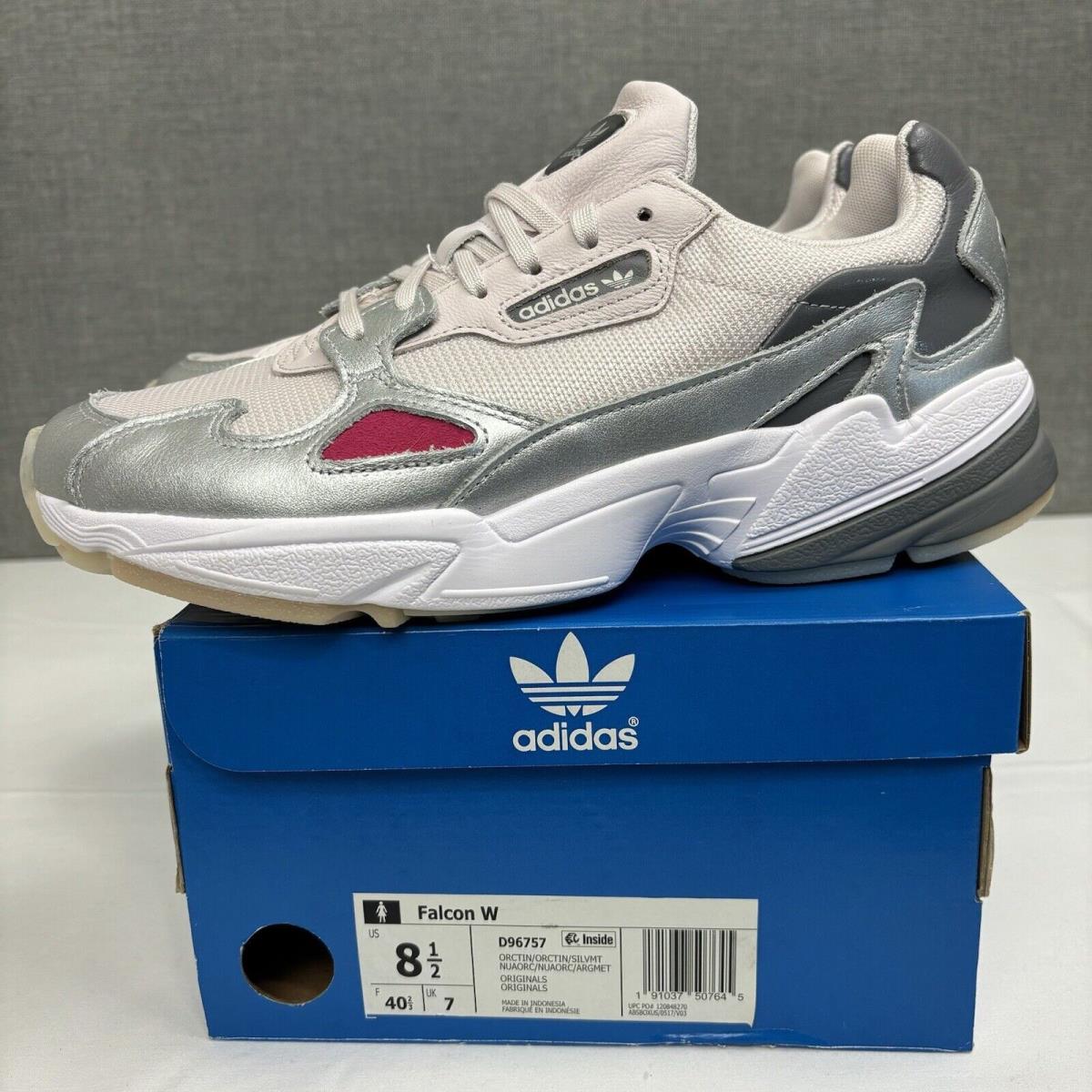 Adidas Originals Falcon Womens Casual Running Shoes D96757 Silver tint Size 8.5 SporTipTop