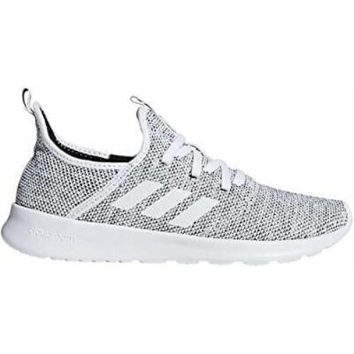 Adidas Women`s Cloudfoam Pure Running Shoe White/white/black 5 Medium US