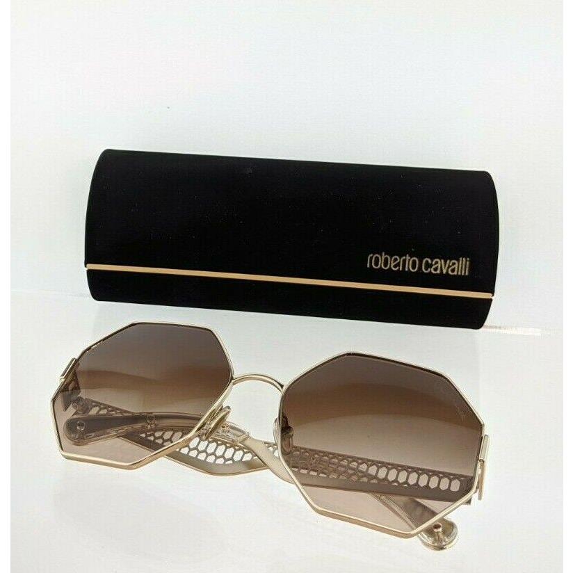 Roberto Cavalli sunglasses  - Gold Frame, Brown Lens
