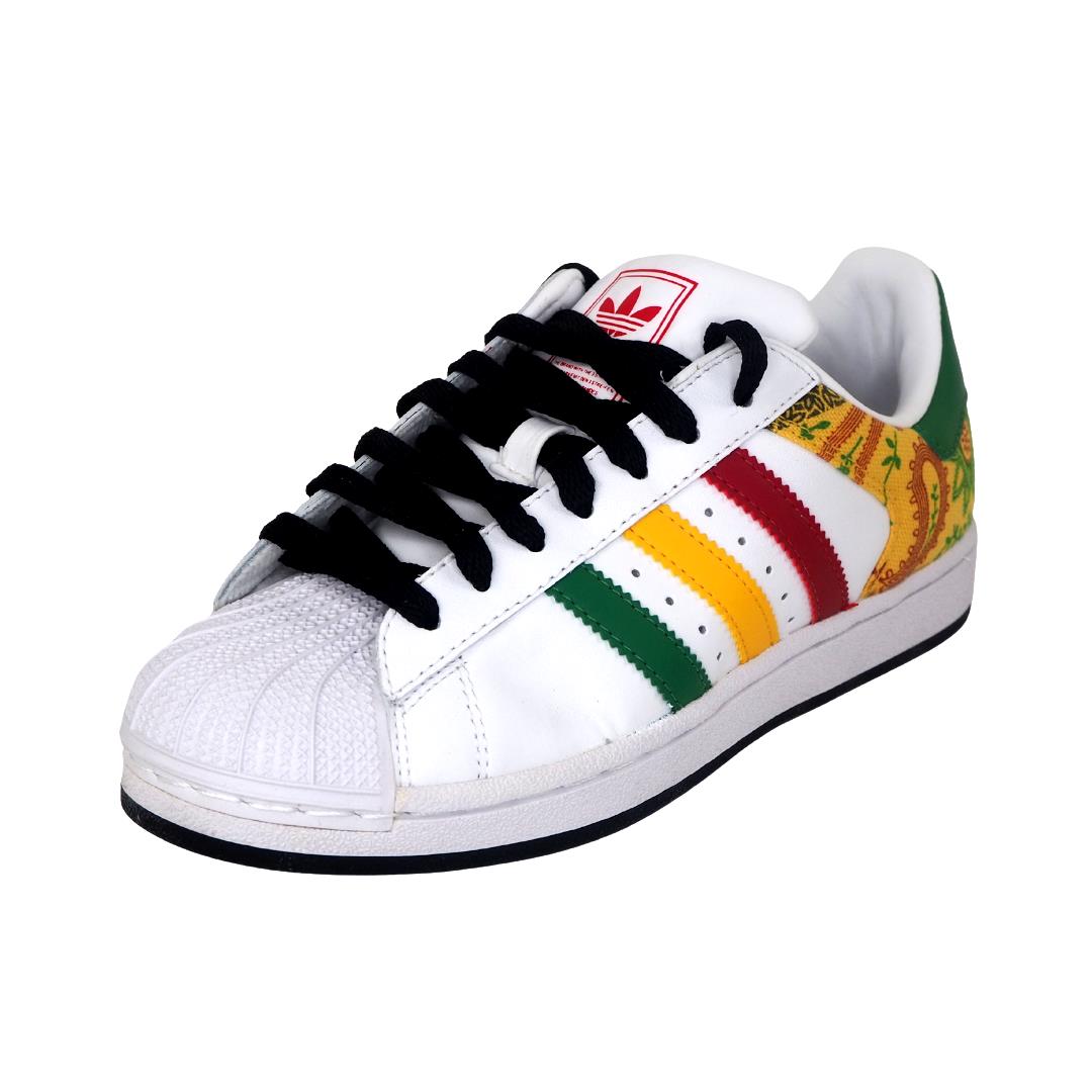 Adidas Superstar II CB Originals 043665 Mens Shoes Sneakers White Vintage SZ 7.5