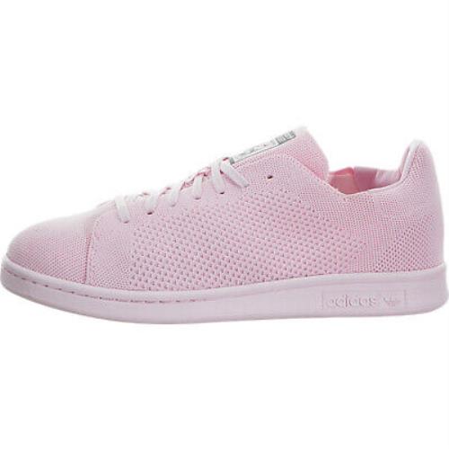 Adidas Stan Smith Primeknit Big Kids S32183 Cloud Pink Glow Shoes Girls Size 7 - Cloud Pink