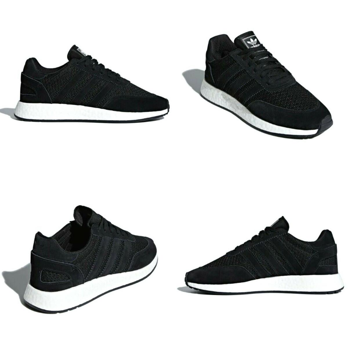 Adidas I-5923 Runner Shoes Black / Black / White Mens Size 5 US D96608