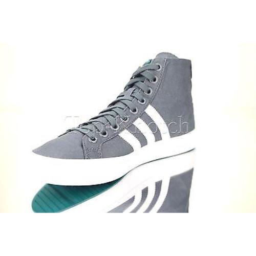 Adidas shoes  - Dark Grey / White / Teal Green Interior of shoe 5