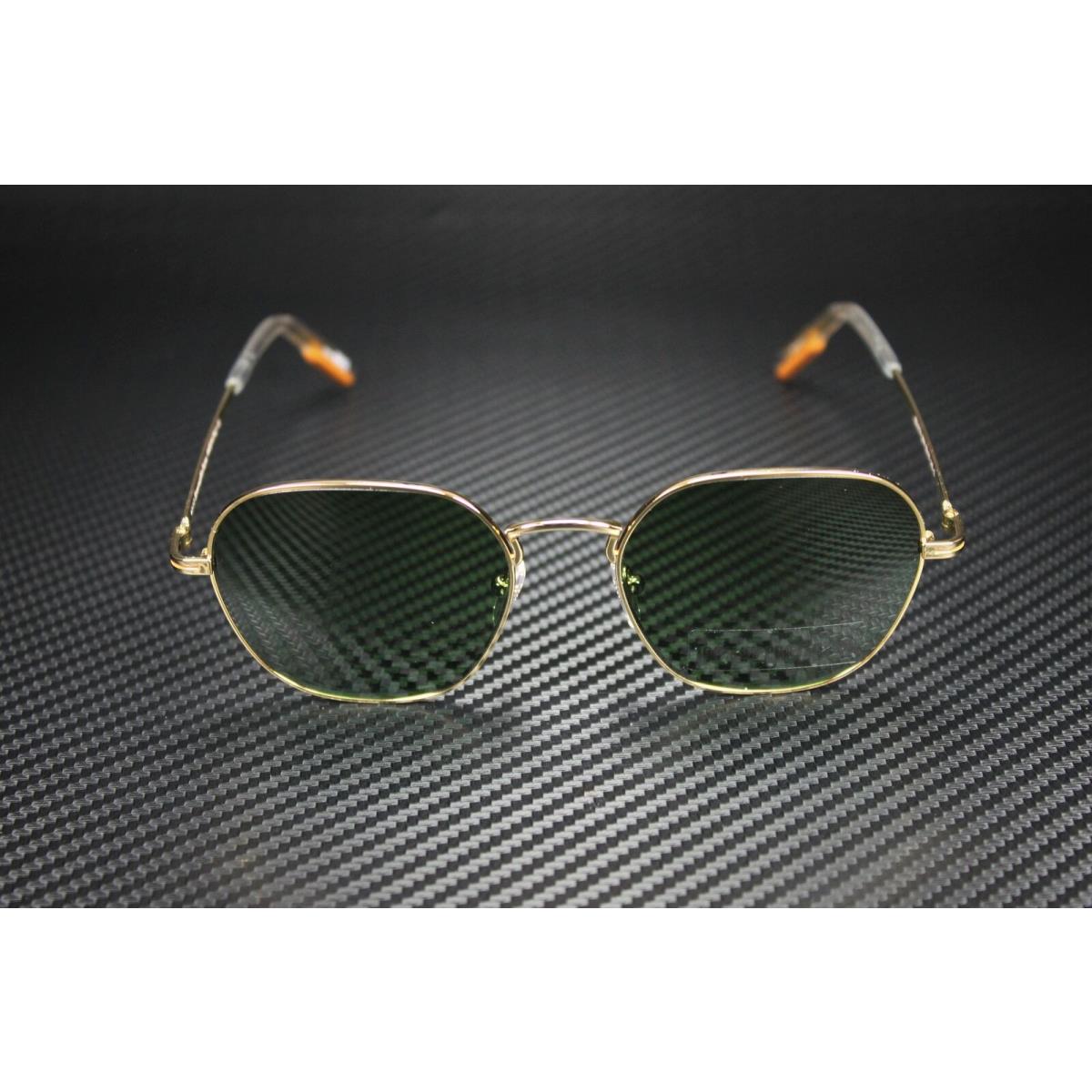 Ermenegildo Zegna EZ0174 30N Shiny Deep Gold Green Metal 53 mm Men`s Sunglasses