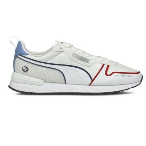 Puma Bmw Mms R78 Men s Athletic Sneaker Running Shoe Casual White Trainers