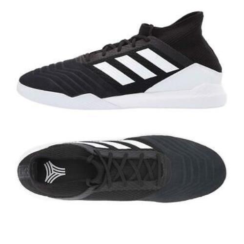 Adidas Men`s Predator 19.3 TR Trainers Mid Cut Lace Up Soccer Shoes