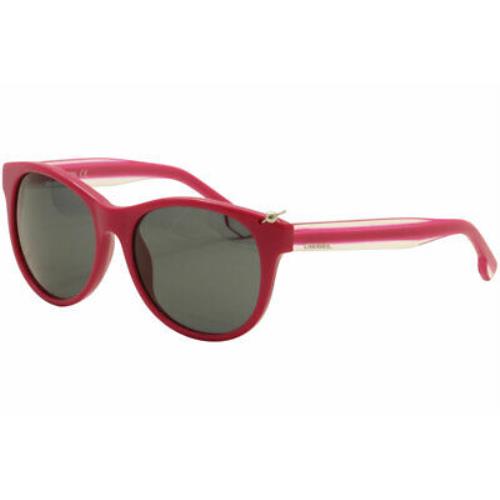 Diesel Women`s DL0049 DL/0049 75A Fuchsia/crystal Fashion Sunglasses 55mm