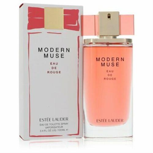 Fragrance Modern Muse Eau de Rouge by Estee Lauder Edt Spray 3.4 oz For Women