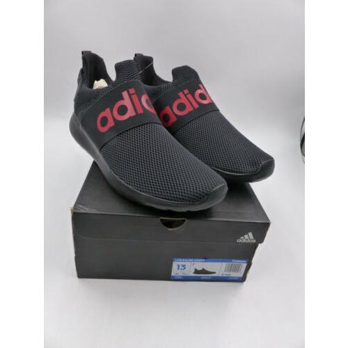 Adidas Lite Racer Adapt Black/red Sneaker Mens US 13 Euro 48 FV8604 - BLACK/RED