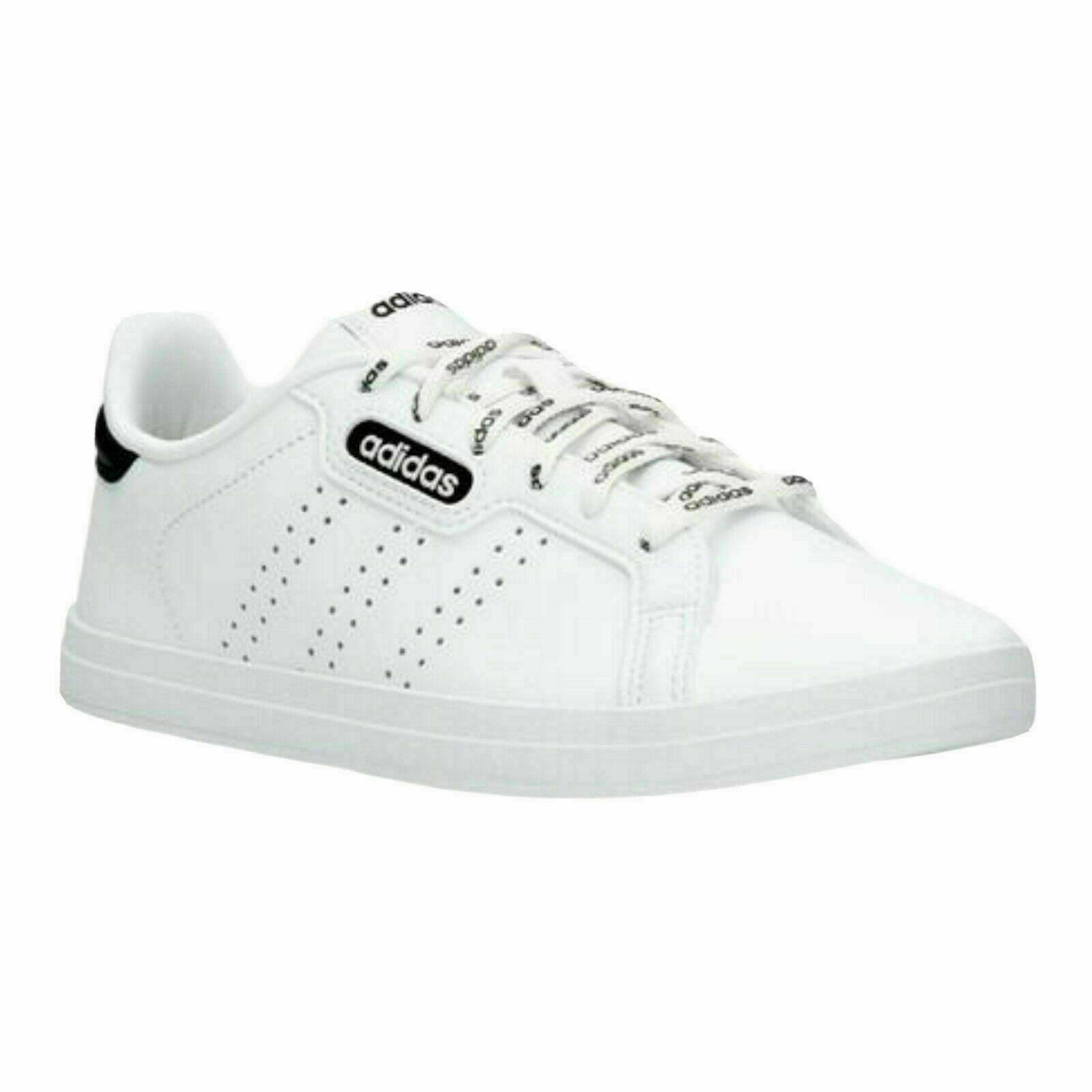 Adidas Courtpoint Base Tennis Athletic Casual Sneaker Shoes Size 8 Womens - White