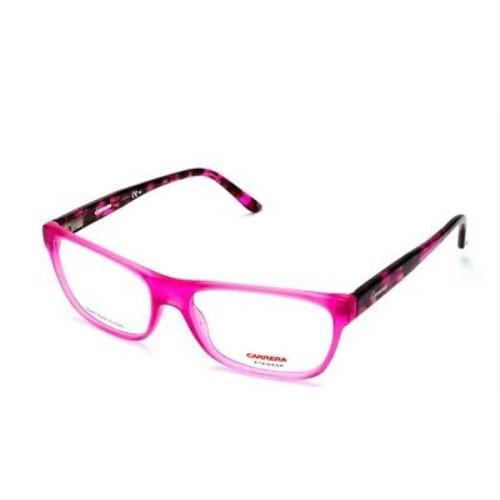 Carrera CA6189 Matte Crystal Pink Havana 8H2 Plastic Eyeglasses Frame 54-16-140