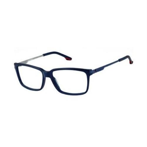 Carrera CA6209 VQ5 Blue Square Plastic Eyeglasses Frame 56-15-135 CA 6209 Rx