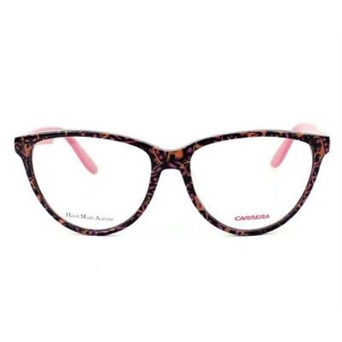 Carrera CA5511 Mix Purple Pink Havana 0PT Plastic Eyeglasses Frame 55-15-140 - Purple, Frame: Purple, Lens:
