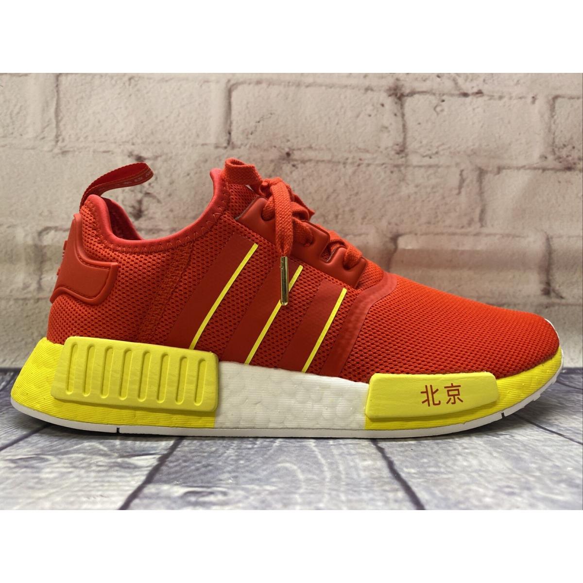 Reacondicionamiento De tormenta punto Adidas Nmd R1 Beijing China Red Yellow Running Shoes FY1262 Men s Size 8 |  692740606651 - Adidas shoes NMD - Red | SporTipTop