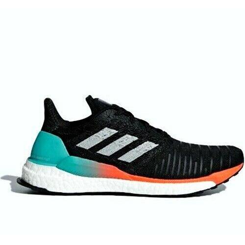 Adidas Solar Boost Running Shoes Core Black / Grey / Hi-res Size 9.5 Mens CQ3168