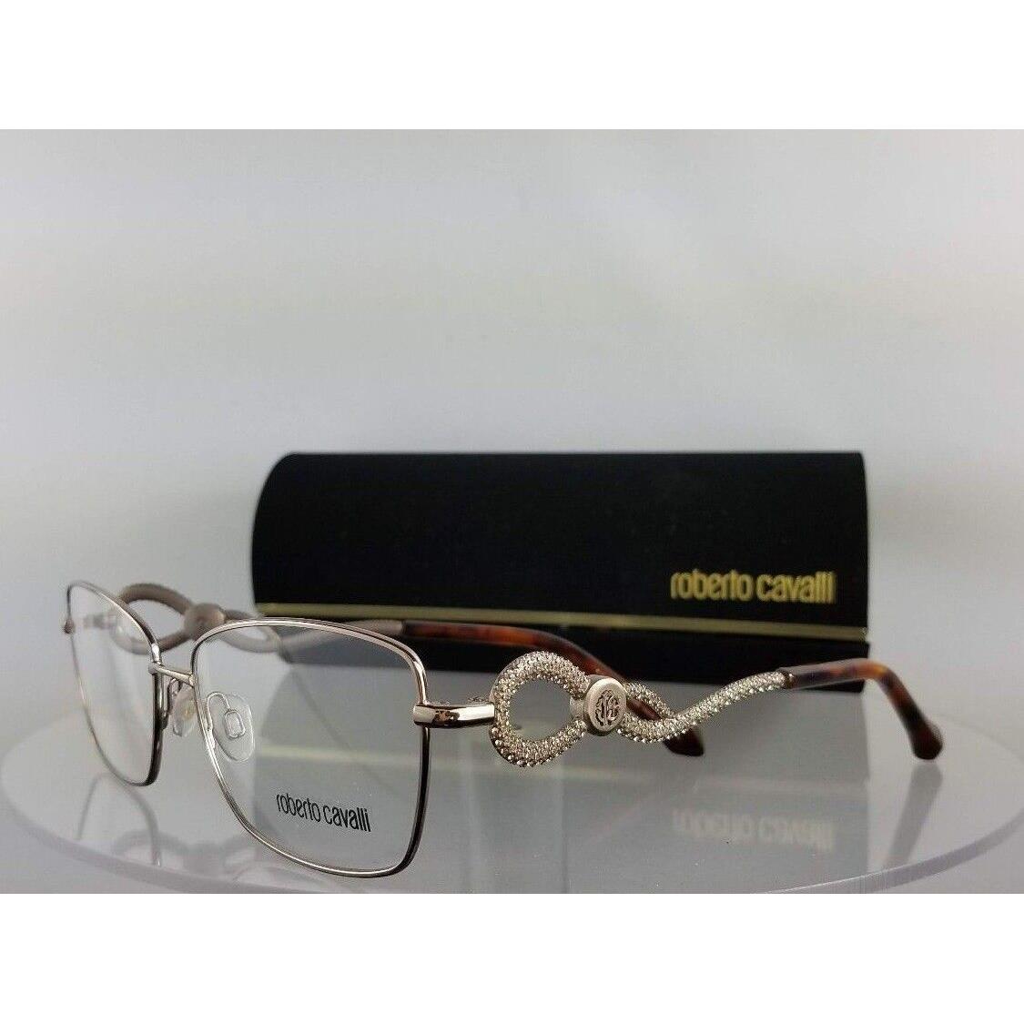 Roberto Cavalli eyeglasses  - Silver/tortoise Frame, Clear Lens 1