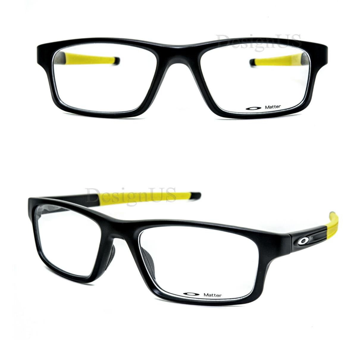 Oakley Crosslink Pitch OX8037-1954 Satin Black 54/18/135 Eyeglasses - Satin Black Frame
