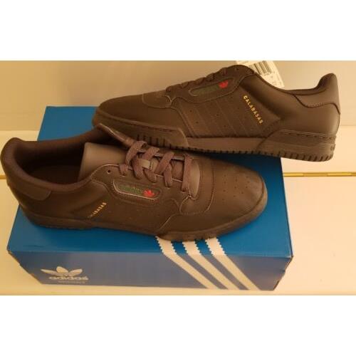 Men`s Adidas Yeezy Powerphase Calabasas Black Shoes CG6420 Size 10 | 692740516035 Adidas shoes - Black | SporTipTop