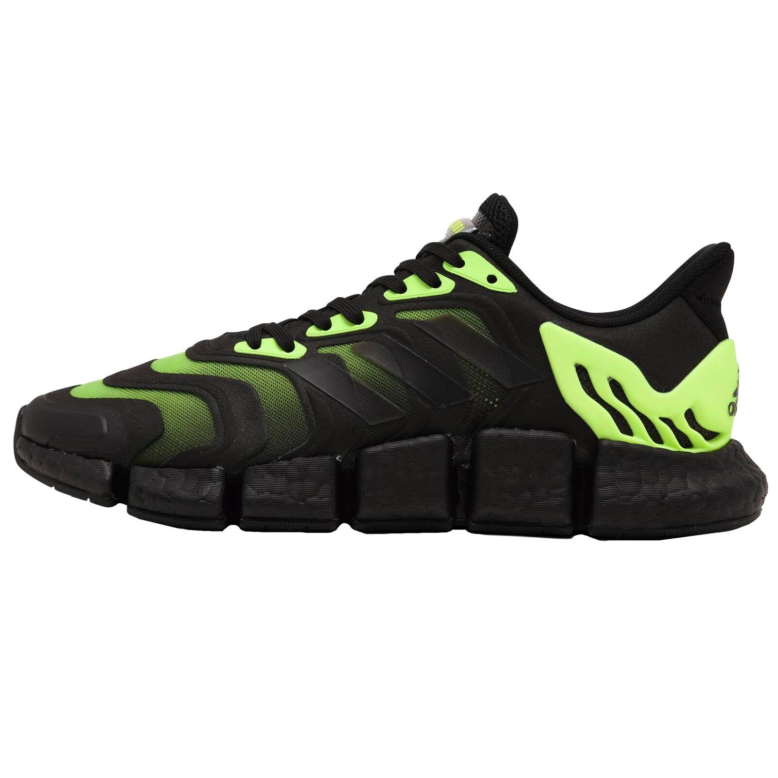 Adidas Climacool Vento Mens FZ0505 Black Signal Green Running Shoes Size 13