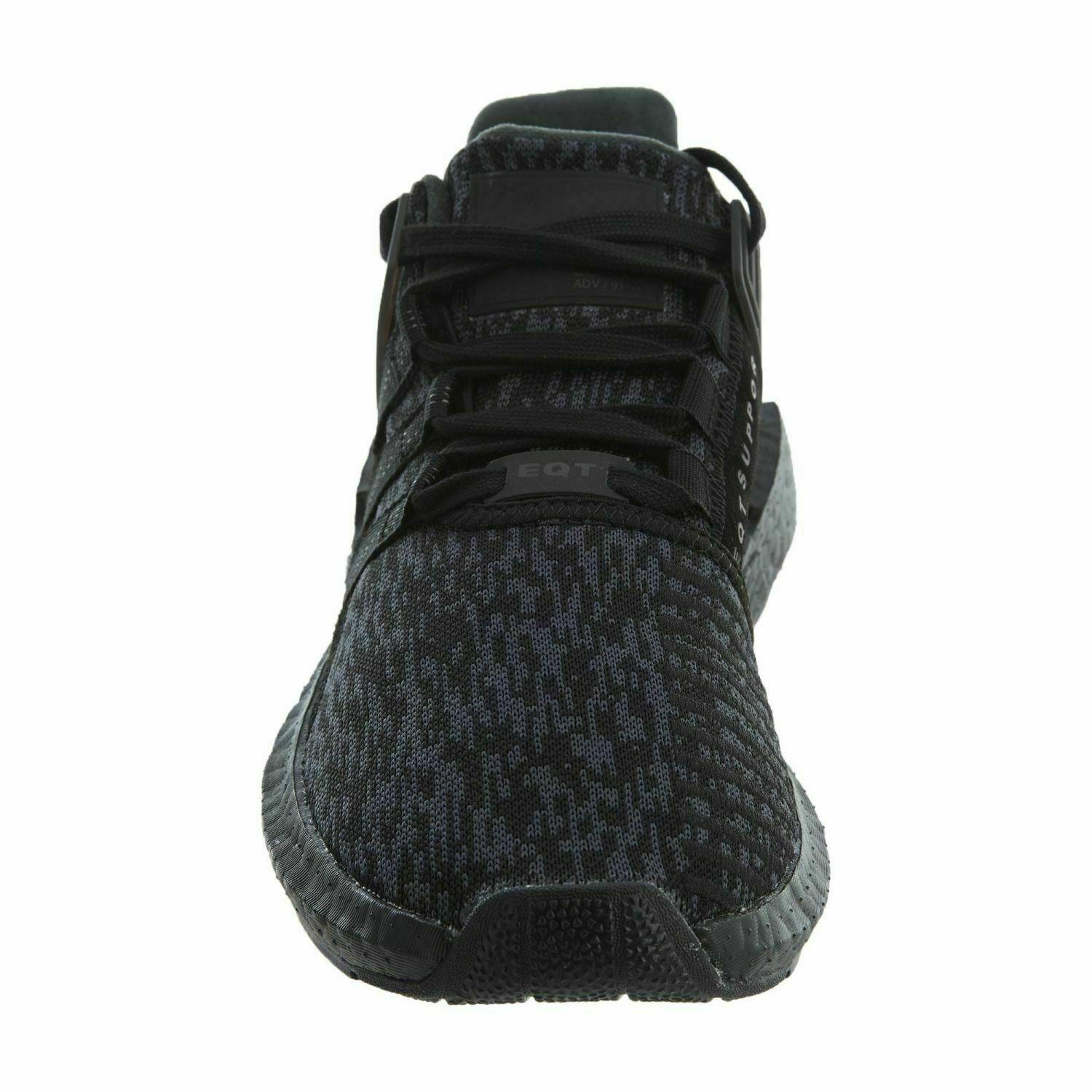 Adidas shoes EQT Support - Black/Black/White 3