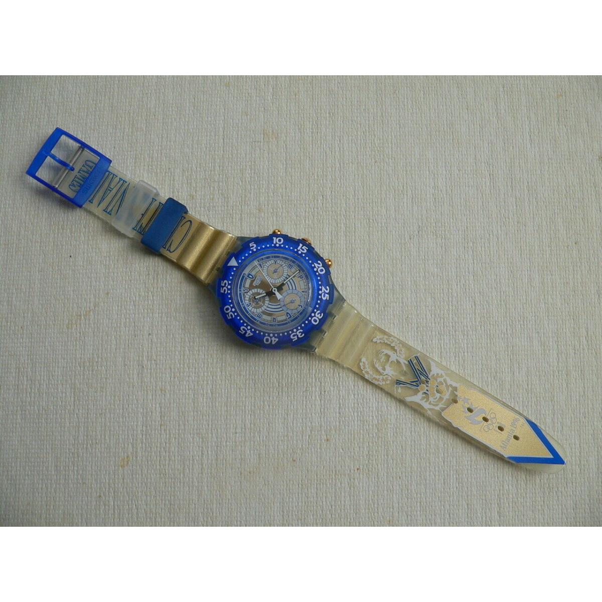 1995 Swatch Watch Aquachrono Nikiphoros SBZ102