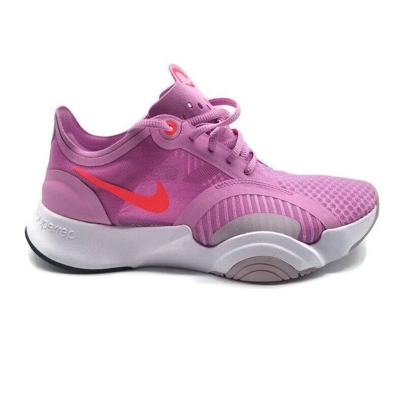 Nike Super Rep Go Training Shoes Beyond Pink Platinum Size 6