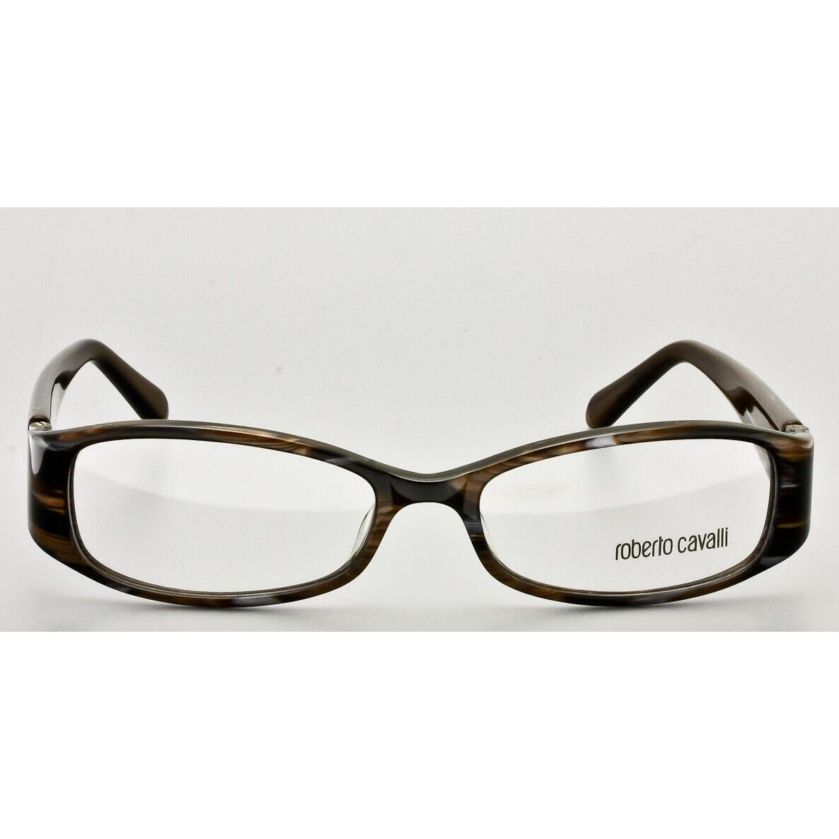 Roberto Cavalli Jacaranda Eyeglasses Frame Brown Horn 560 050 53mm