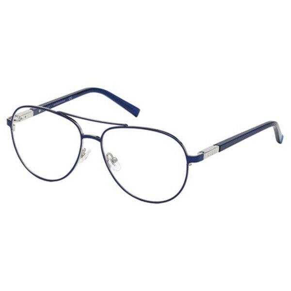 Guess GU3029 Blue 092 Aviator Metal Optical Eyeglasses Frame 53-14-135 Eyecandy - Blue, Frame: Blue, Lens: