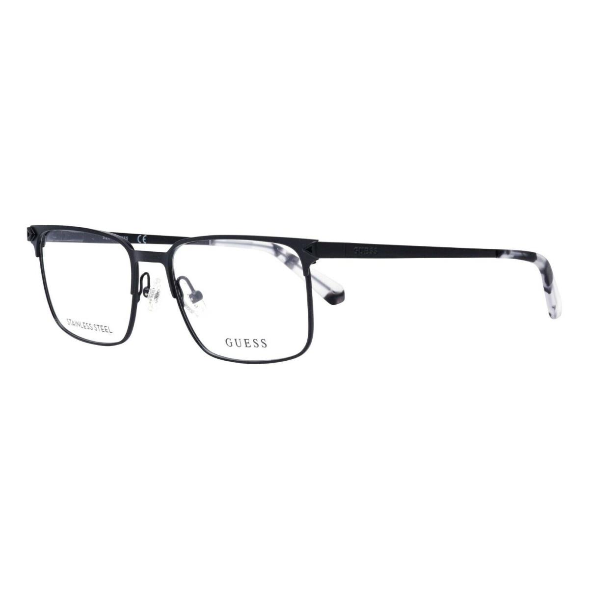 Guess GU1965 Black 005 Metal Optical Eyeglasses Frame 53-17-145 GU 1965 RX AB