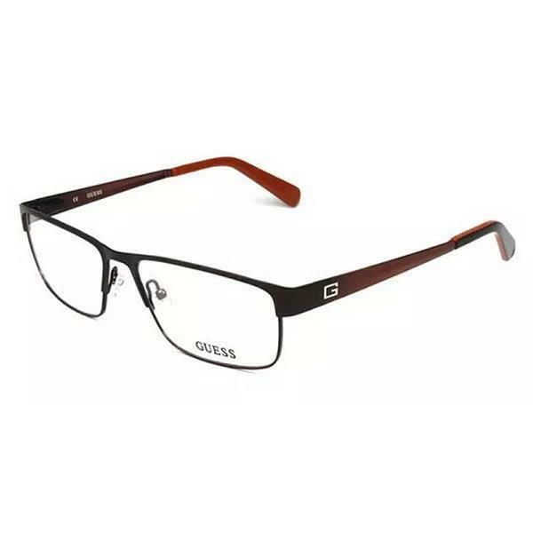 Guess GU1770 Brown Brn Metal Optical Eyeglasses Frame 56-16-145 GU 1770 RX AB