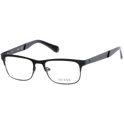 Guess GU9168 Black 002 Metal Optical Eyeglasses Frame 48-16-135 GU 9168 RX AB