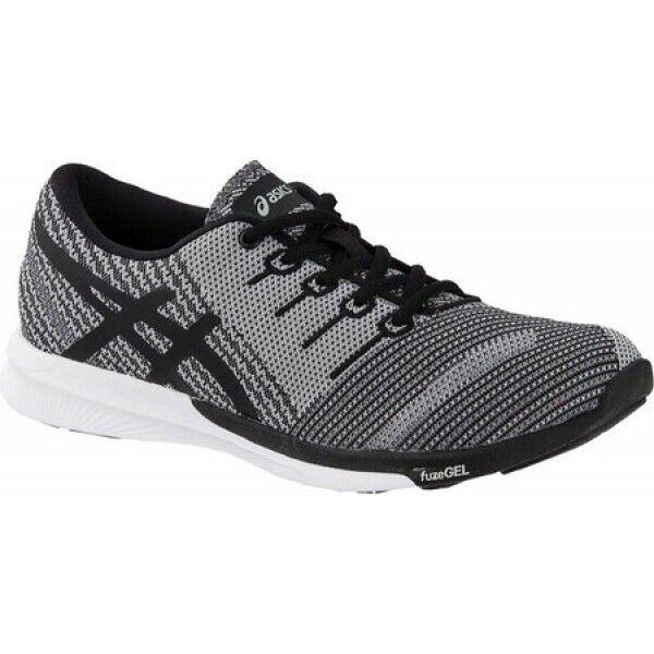 Asics Men`s Performance Fuzex Knit Running Shoe Color Options Carbon/Black/White