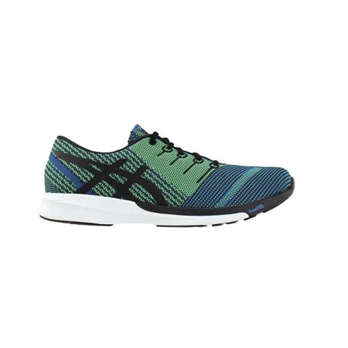 Asics Men`s Performance Fuzex Knit Running Shoe Color Options Directoire Blue/Black/Safety Yellow