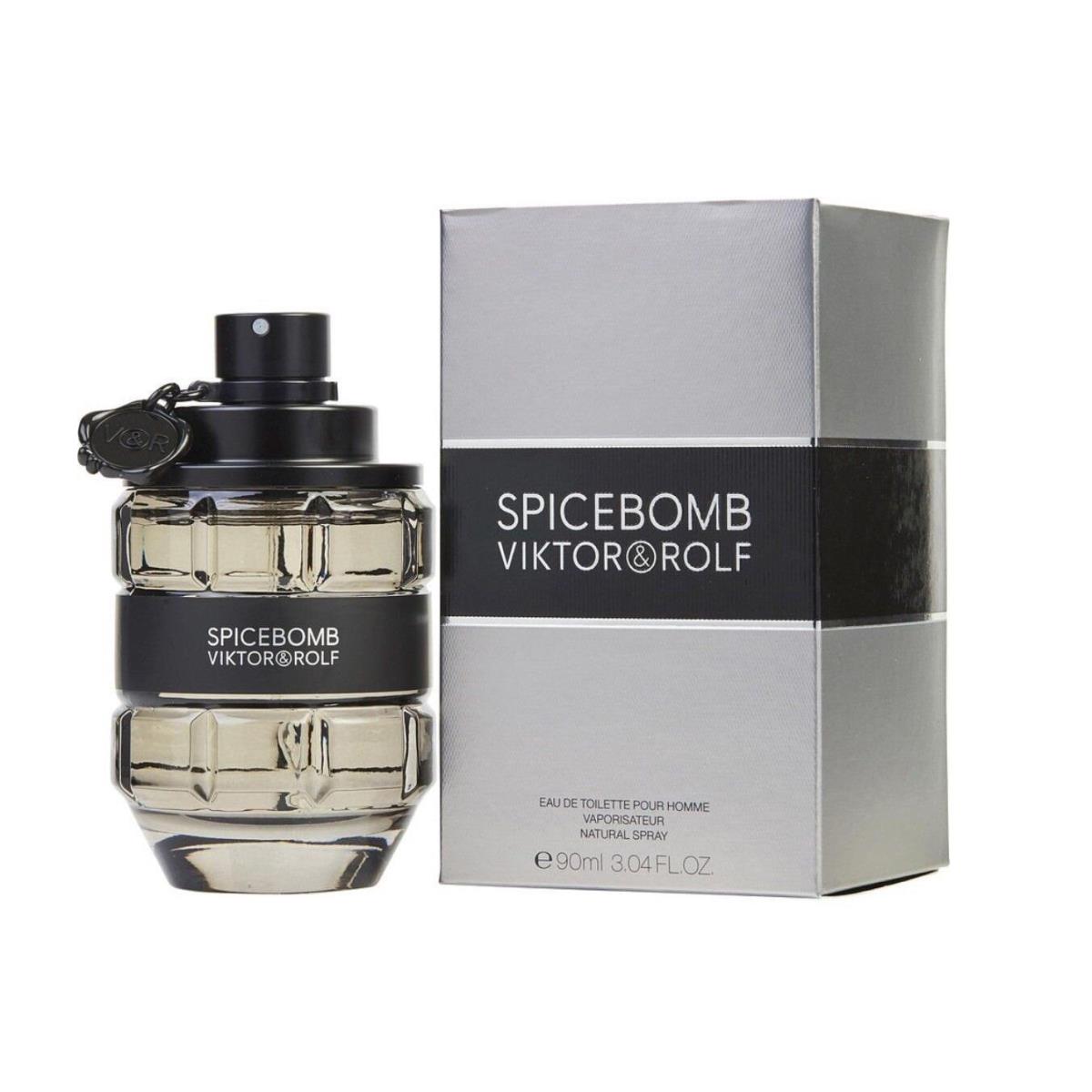 Victor Rolf Spicebomb 3.04 oz Edt Eau de Toilette Spray Mens Cologne 90 ml