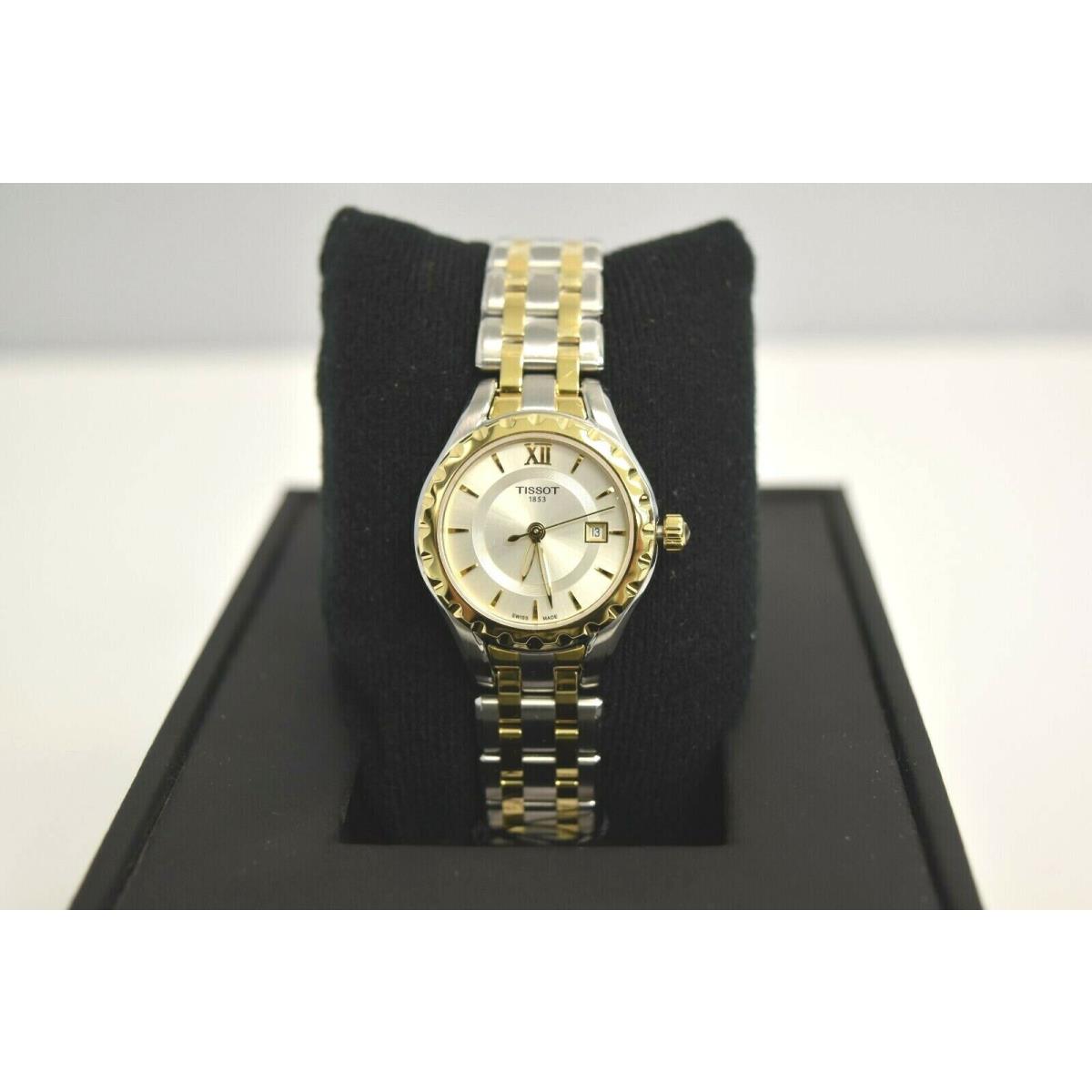 Tissot Lady T072 Two Tone Silver Dial T072.010.22.038.00 Watch