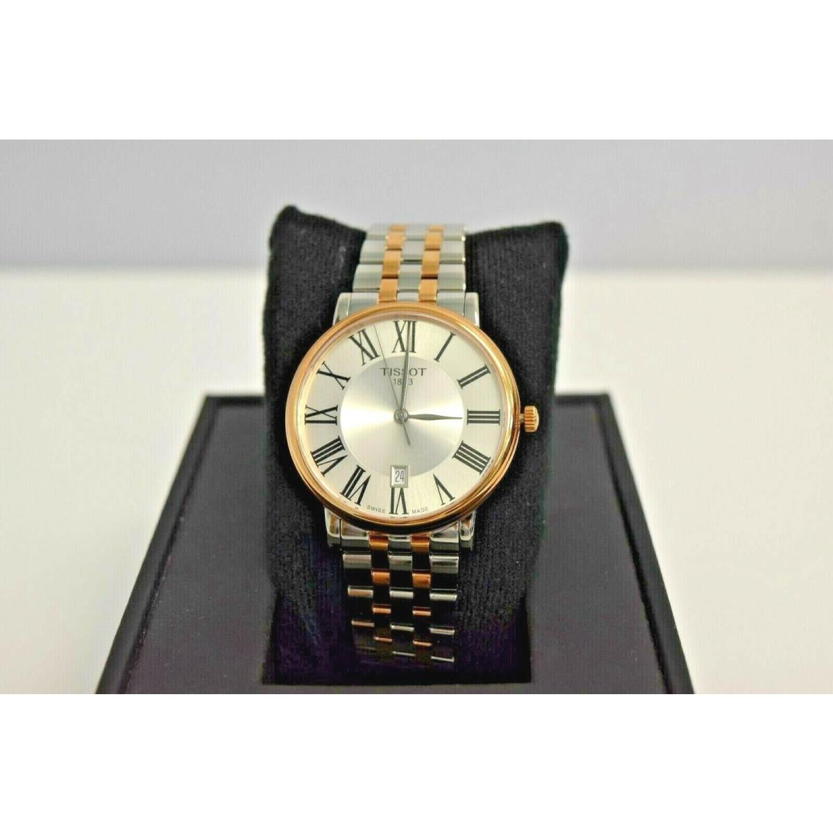 Tissot Carson Rose Gold IP SS T122.410.22.033.00 Watch