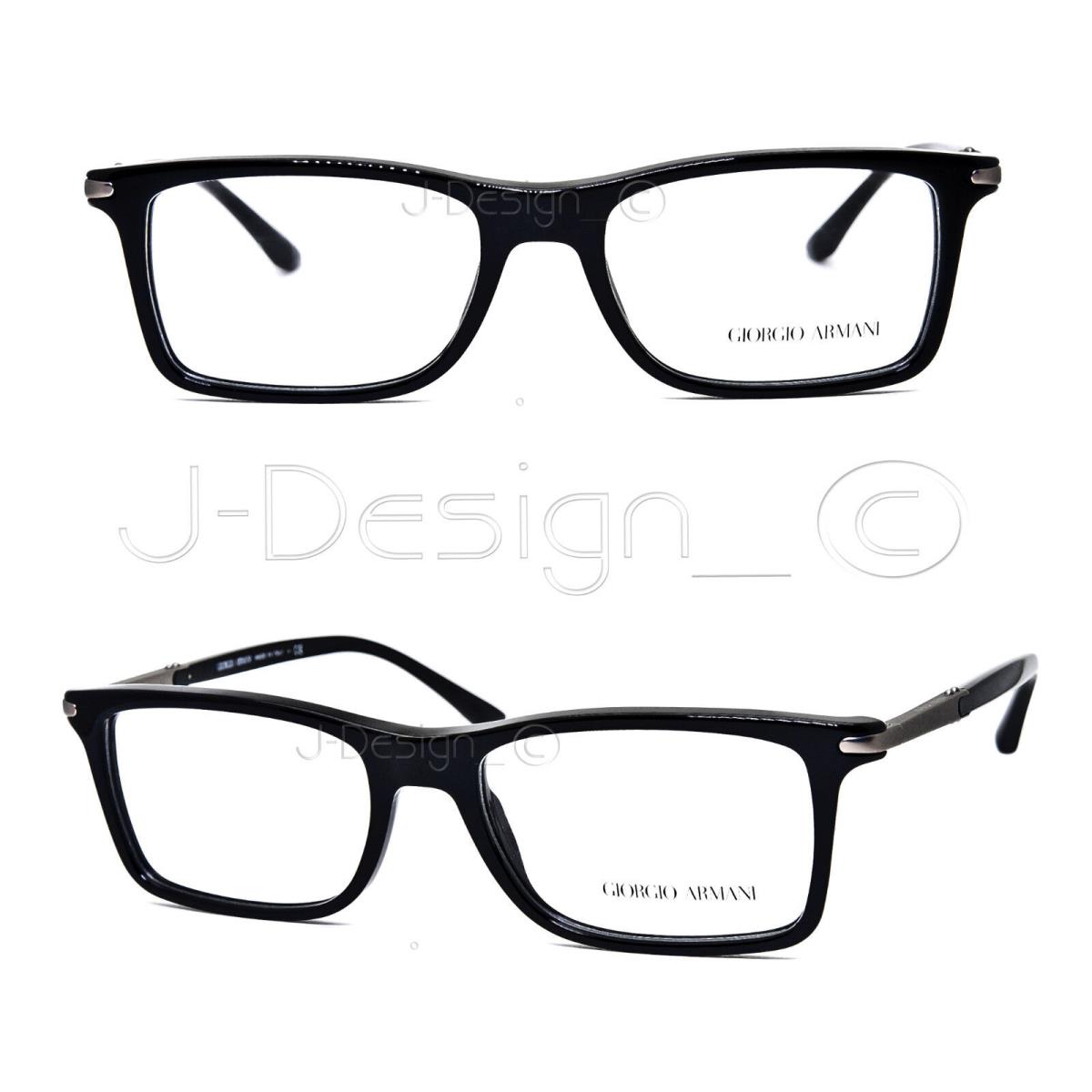 Giorgio Armani AR7005 5017 Black 52/17/140 Eyeglasses Made in Italy