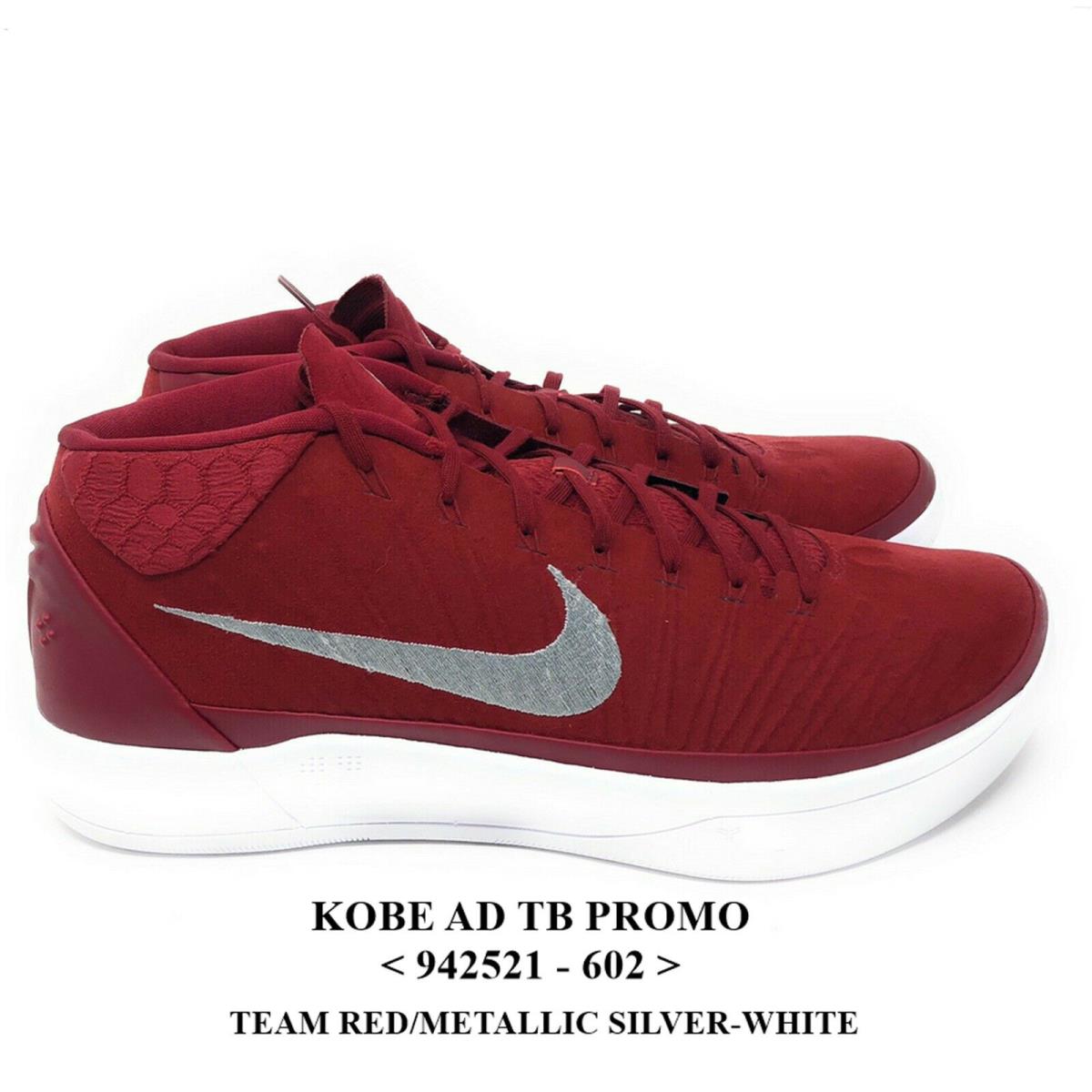 Nike Kobe AD TB Promo <942521 - 602> Men`s Basketball Shoe . NO Lid