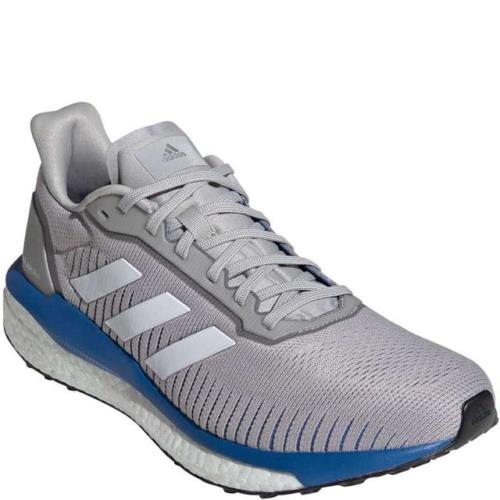 Adidas Men`s Solar Drive 19 Running Shoe Grey Two/white/blue - Gray