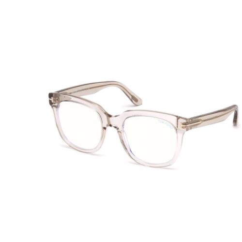 Tom Ford FT 5537 B 072 Dark Shiny Pink Eyeglasses