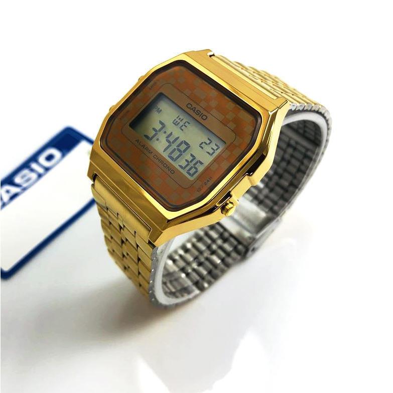 Men`s Casio Gold Tone Classic Digital Watch A159WGEA-9