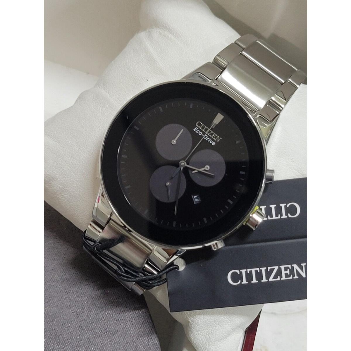 Citizen Eco-drive Axiom 43mm Silver Stainless Steel Case Stainless Steel